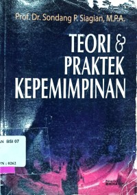 Image of Teori dan Praktek Kepemimpinan